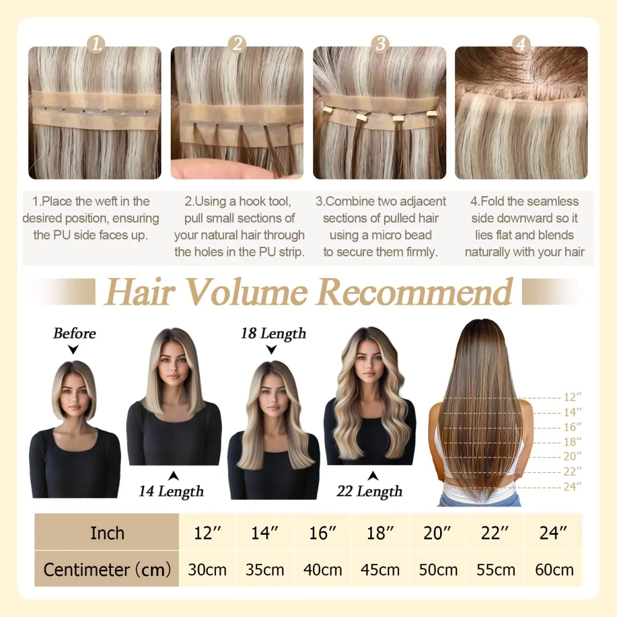 XO Twin Tabs Butterfly Hair Weft Extensions Human Hair Double Injected PU Weft Hole Flat Twin Tabs Real Natural Microlink Hair — image 5
