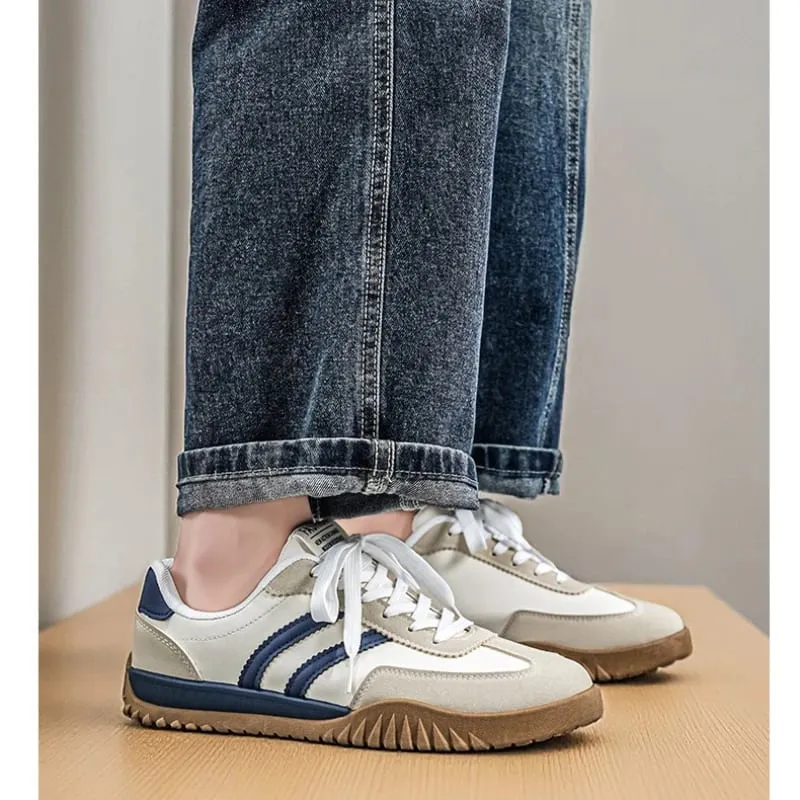 Spring New Men's Flat Shoes Outdoor Comfortable Breathable Skateboard Shoes Fashion Designer Men's Non-Slip Sneakers Zapatillas