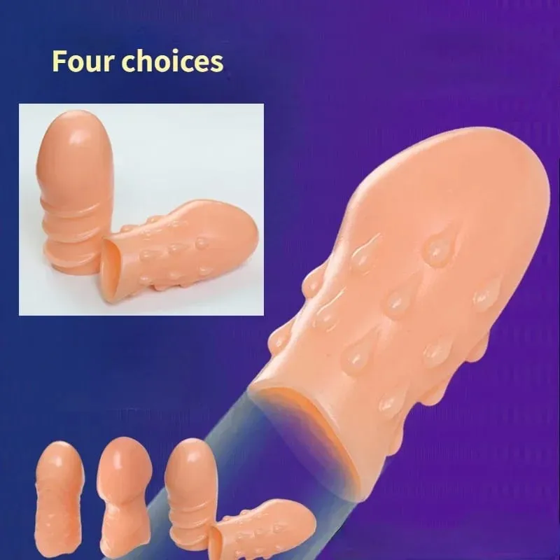 Takpan ng Glans Pagpapalaki ng Titi Sleeve Foreskin Corretion Cock Ring Penis Extender Delay Ejaculation Sex Toys para sa Mga Lalaking Pang-adultong Laruan — image 2