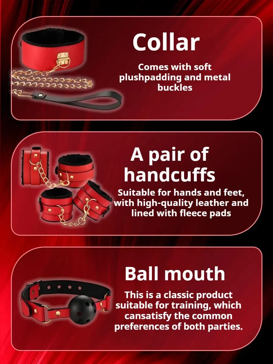 G Spot Dildo Vibrator Anal Plug Bondage Set Sex Toys For Women Whip Handcuffs For Sex Bdsm Exotic Adult Games — image 5