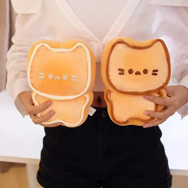 Adorable Cookie Rabbit Plush Toy Small Storage Bag Kawaii Kitten Plushies Room Decor Gift For Girl — image 5