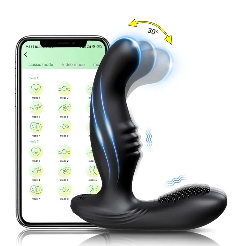 Sex Toys Masturbation Tools for Gay Vibration Prostate Massager Vagina Dildo Vibrator Anal Plug Men Butt Plug Adult Products — image 9