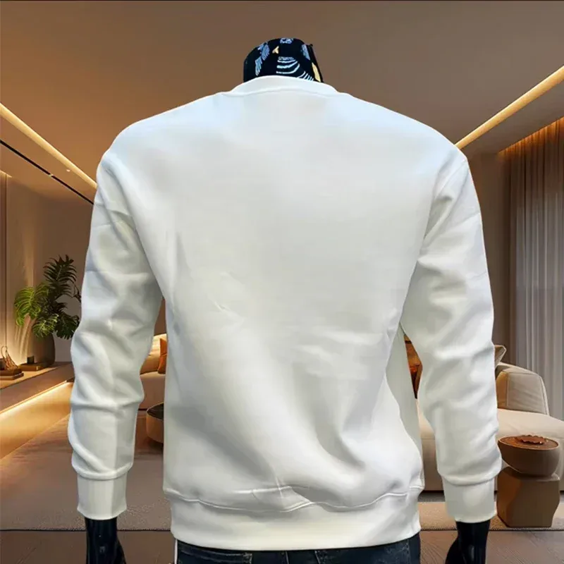 2026 Spring Autumn Outdoors New Fashion Quality Hot Sales Sports Comfortable Casual Men's Sweatshirts Print O-Neck Tops Jogging — image 10