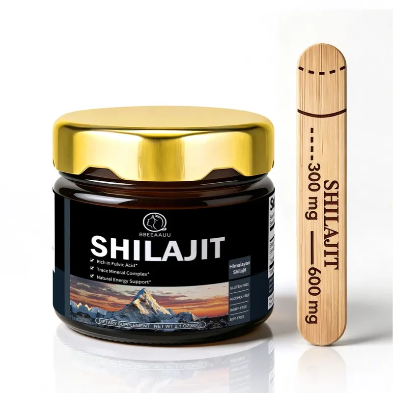 Résine Shilajit naturelle, boisson originale, suppléments minéraux pour la santé immunitaire, métabolisme, santé physique globale, 204MG