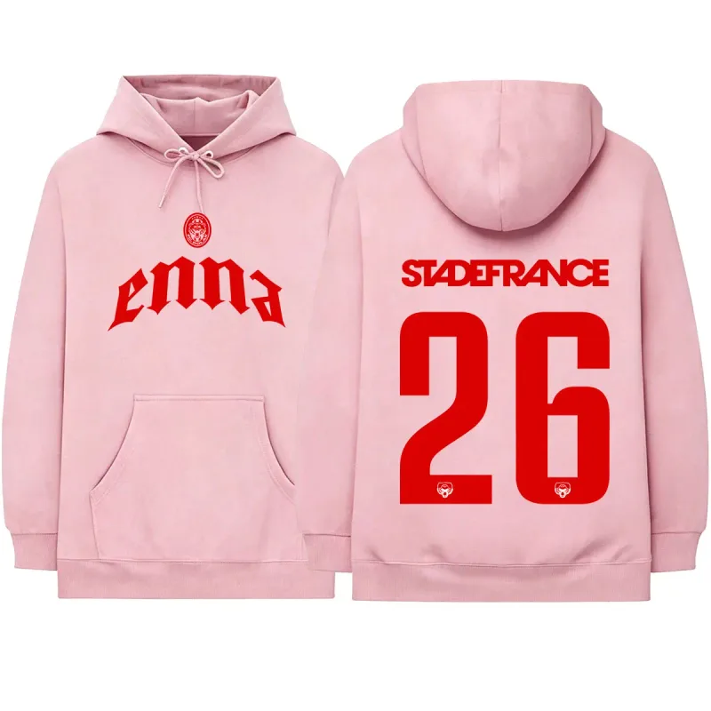 Rapper PLK Stade De France 2026 Tour Hoodies Men's Clothing Fashion Hip Hop Pullovers Fleece Long Sleeves Oversized Sweatshirts — image 9