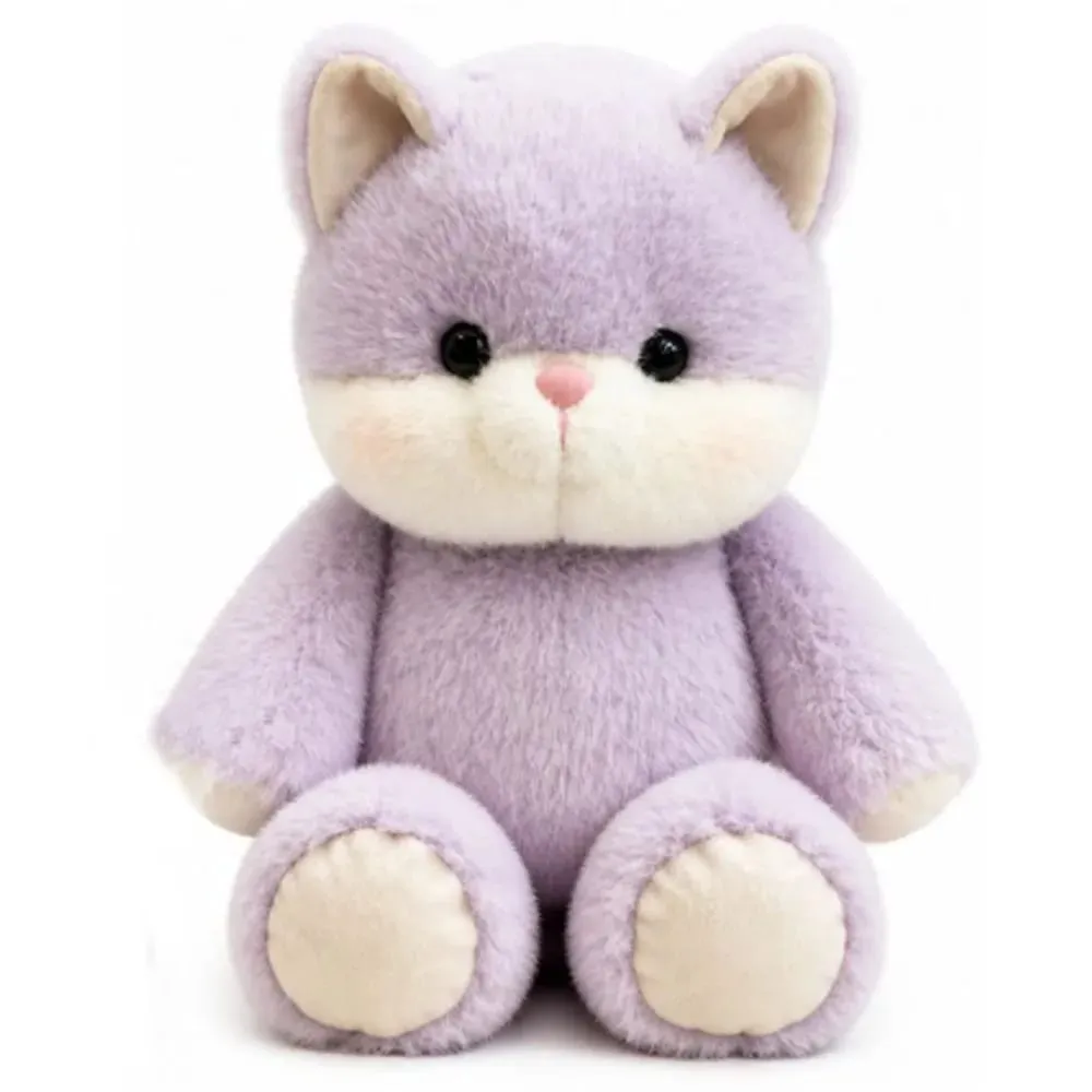 Creative Gift Soft Cat Stuffed Animal Plush Pillow Cute 17.7inch Plush Toy Emotional Support Cat Pattern Stuffed Toys