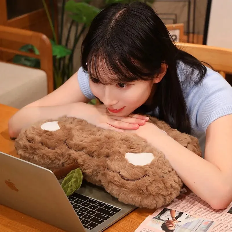 40cm Teddy Bear Head Plush Pillow Cute Bear Face Throw Pillow Soft Fluffy Stuffed Cushion Sofa Bedroom Home Decor Gift — image 4