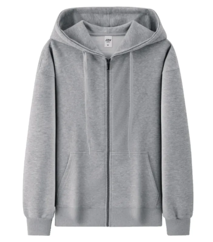 Moletom com capuz da moda, moletom com capuz, jaqueta com zíper personalizada, cardigã, logotipo impresso, logotipo bordado, roupas de algodão puro masculino e feminino — image 26