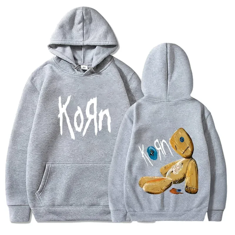 Korn Rock Band Hoodies Vår Höst Pullover Herrmode Tryckt Huvtröja Lös Casual Daily Streetwear Tröja Toppar — image 5