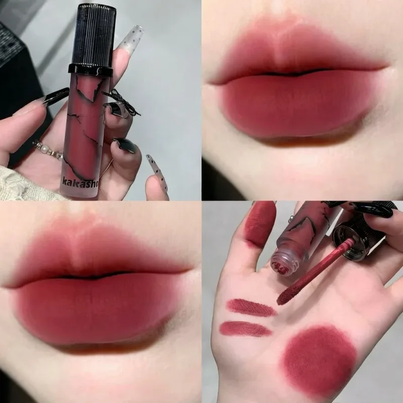 Marmor Matte Lip Mud Velvet Soft Fog Lip Tint Langlebige Antihaft-Cup-Lippenkosmetik — image 9