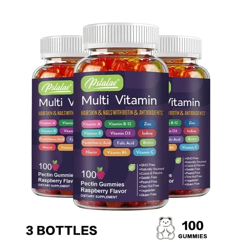 Multivitamin Gummies - Upang Magbigay ng Enerhiya para sa Balat ng Buhok at Mga Kuko Suporta sa Kalusugan ng Immune Pangkalahatang Kalusugan — image 10