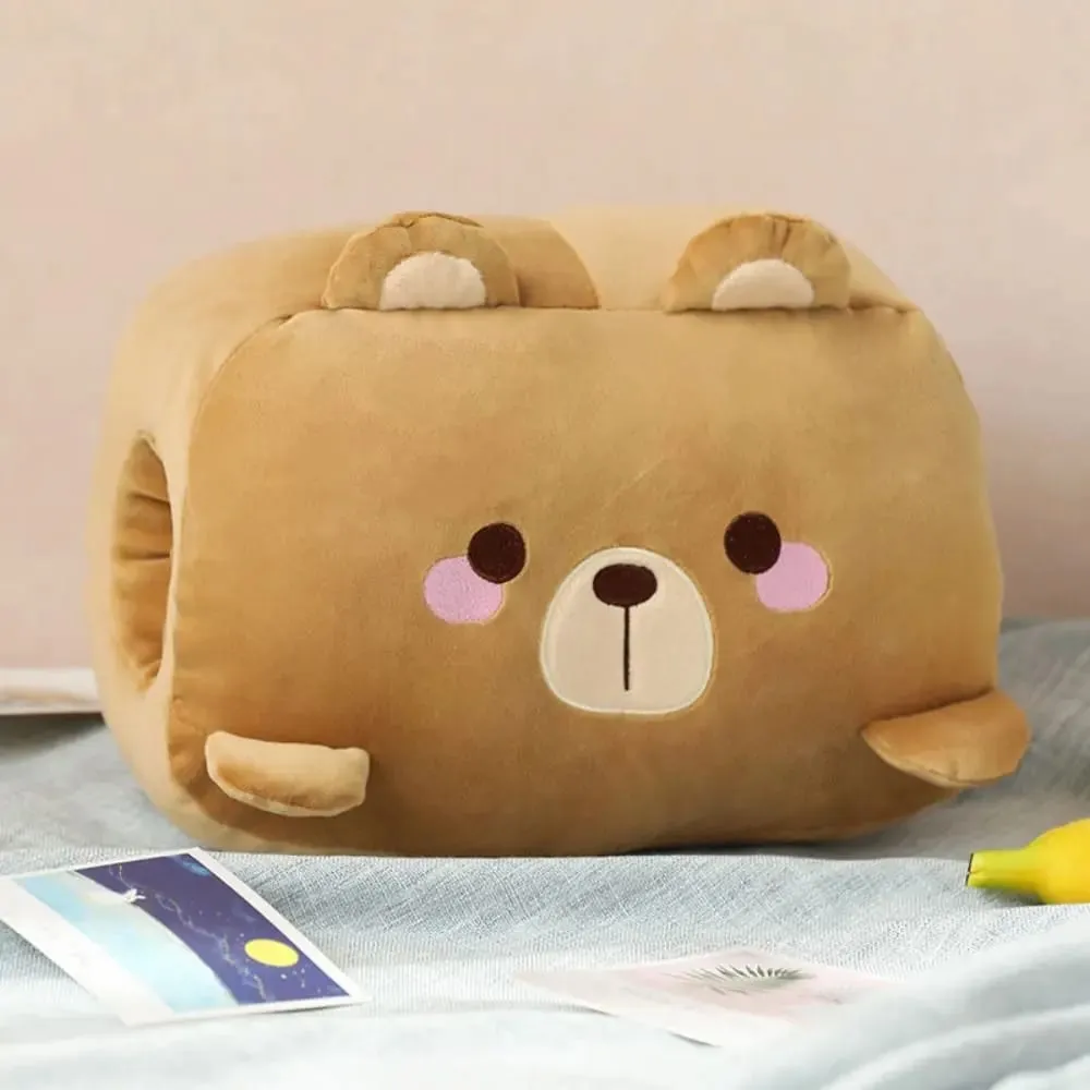 Creative Plush Toy Hand Warmer Plush Pillow Keep Warm Super Soft Office Nap Pillow Animal Hand Hold Pillow Stuffed Toy Men Women — image 8