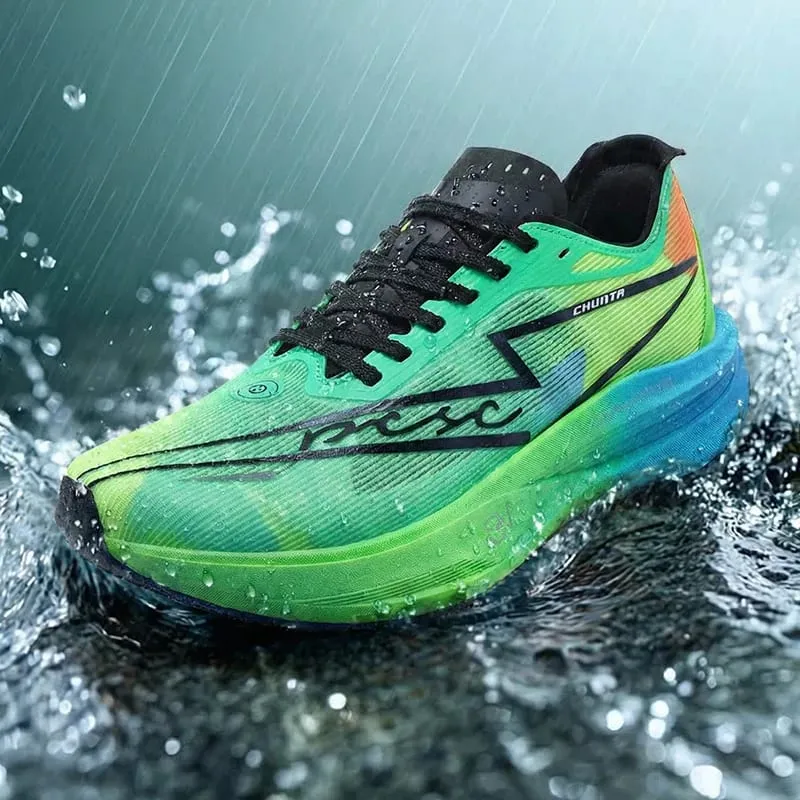 Men's and Women's Running Shoes Anti Slip and Shock-Absorbing Carbon Fiber Board Professional Marathon Chunta Sports Shoes — image 7