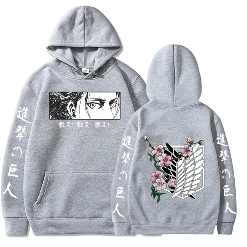 New Attack Giant Large Hoodie Levi Graphic Hoodie Men's and Women's Clothing Autumn Warm Hoodie Street Top — image 7