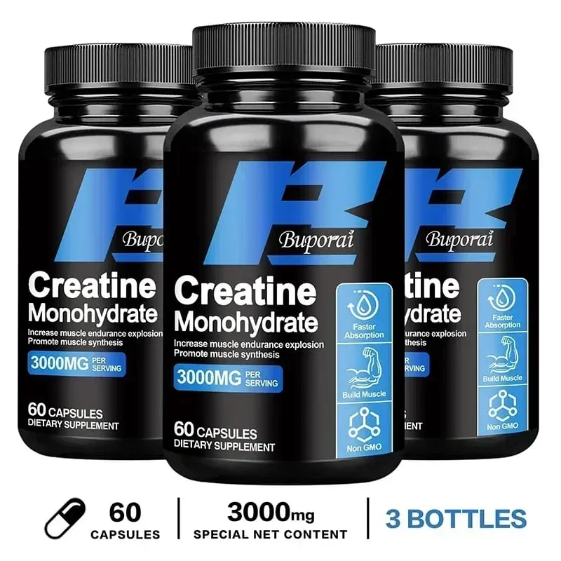 Creatine Monohydrate - Promote Muscle Growth Relieve Fatigue Improves Performance — image 10