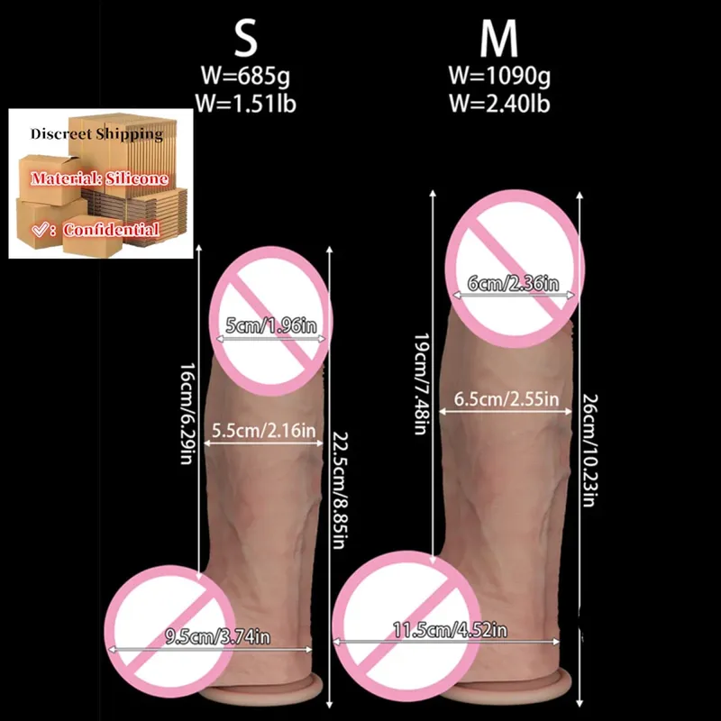 NEW Sex Toys Realistic Soft Silicone Big Dildo Penis G-spot Vaginal Masturbation Suction Cup Dick BDSM Woman Anal Sex Toys 성인용품 — image 10