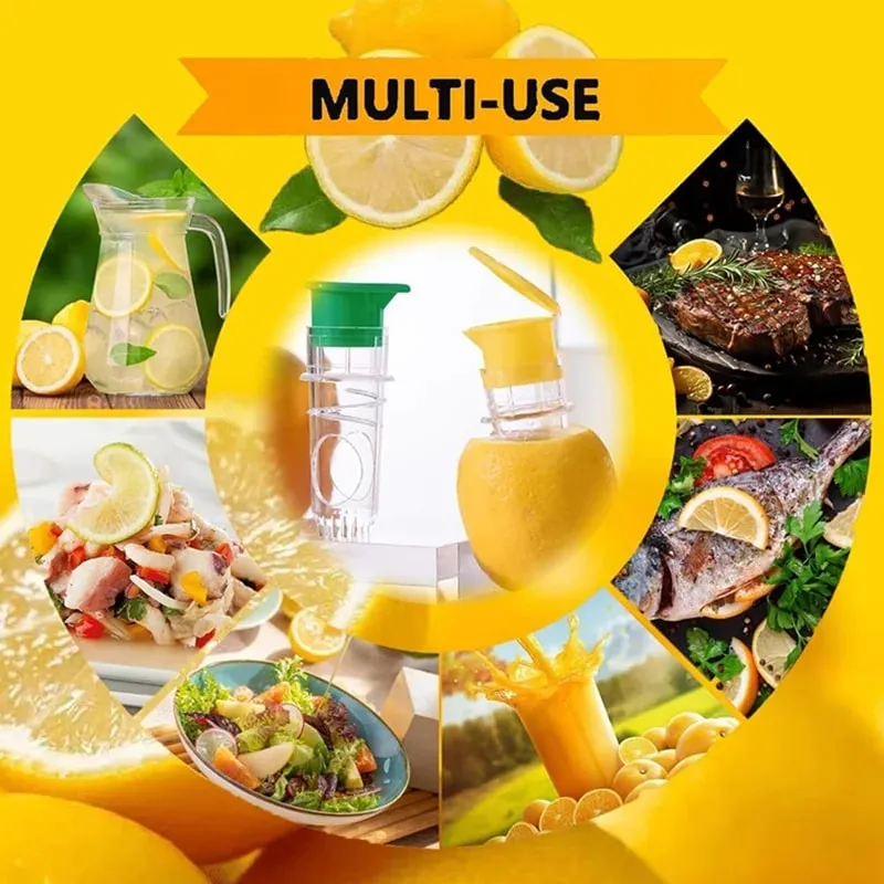 Portable Lemon Squeezer with Filter Manual Citrus Juicer Mini Orange Extractor Freshness Preserving Kitchen Juices Reamer — image 5