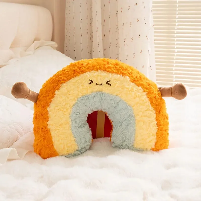 Weather Series Moon Plush Pillow Soft Fluffy Star Decor Sofa Back Cushion Cute Plush Toy Gift For Women Home Bedroom Decoration — image 12