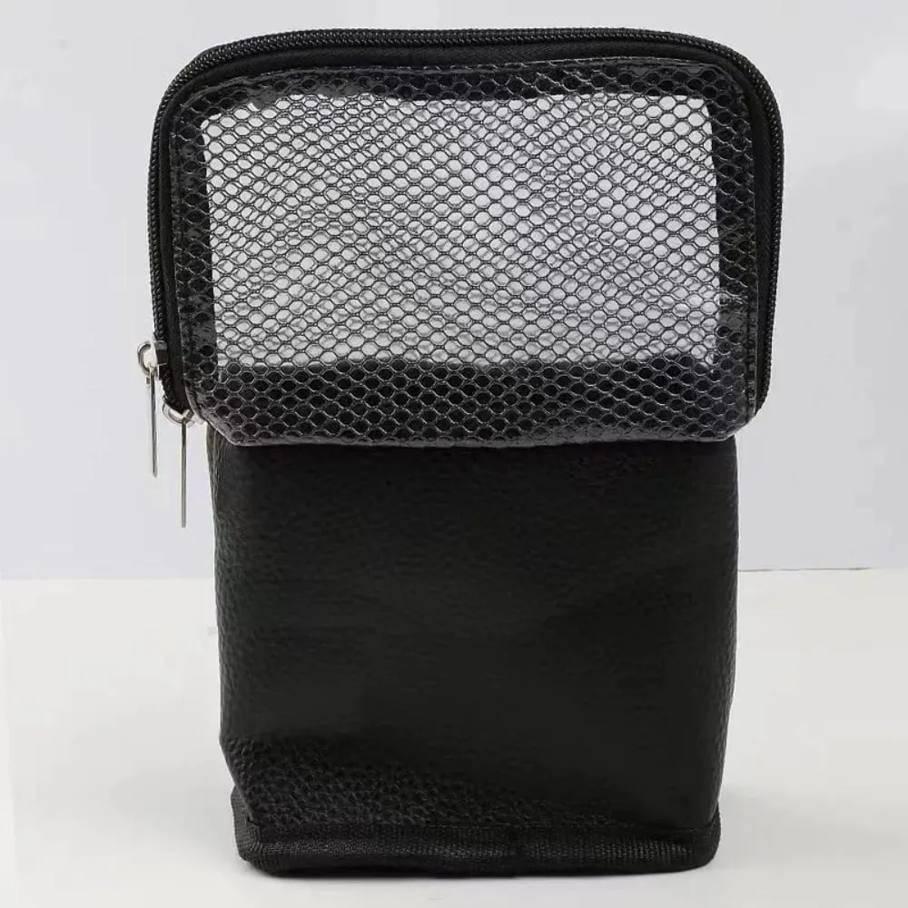 Standing Mesh Makeup Brushes Bag Waterproof Makeup Brush Storage Organizer Holer Women Girl's Comestics Toiletry Bag — image 6