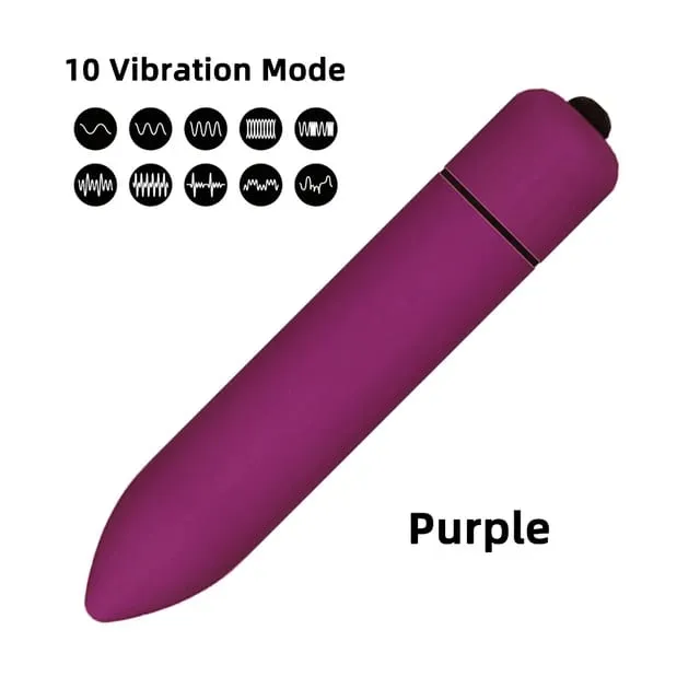 10 Speed Mini Bullet vibrator dildo Sexleksaker för kvinnor G Spot Vagina Klitoris stimulator vibrator för kvinnor Sexleksaker för vuxna 18 — image 6
