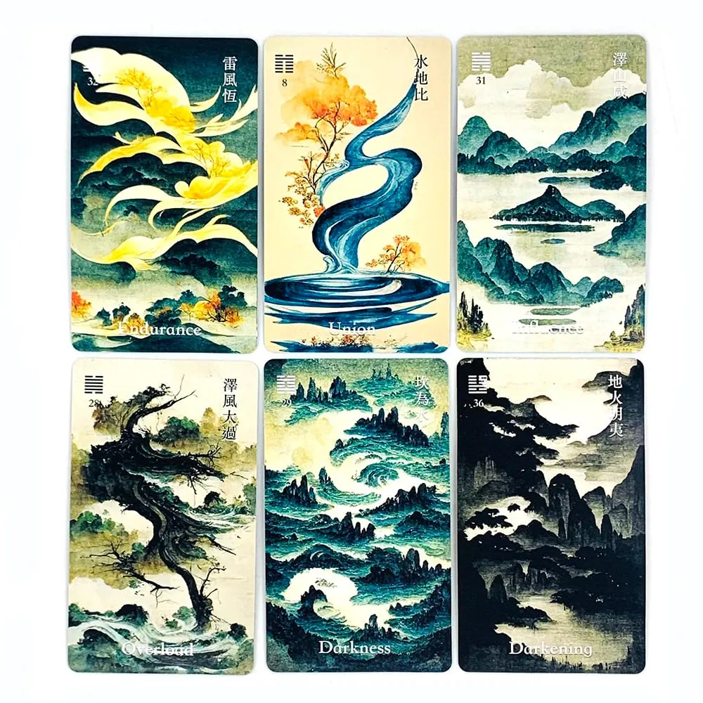 New Oracle Cards A 64 Cards Of Chinese Landscape Beauty Showcasing China Understanding China Perfect For Divination & Collecto — image 4