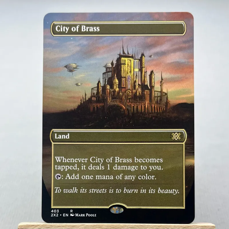 AFR 2X2 KHM HOLO9-002 Tcg Proxy Cards Smothering Tithe Bloom Tender City of Brass Damnation City of Brass City of Brass — image 33