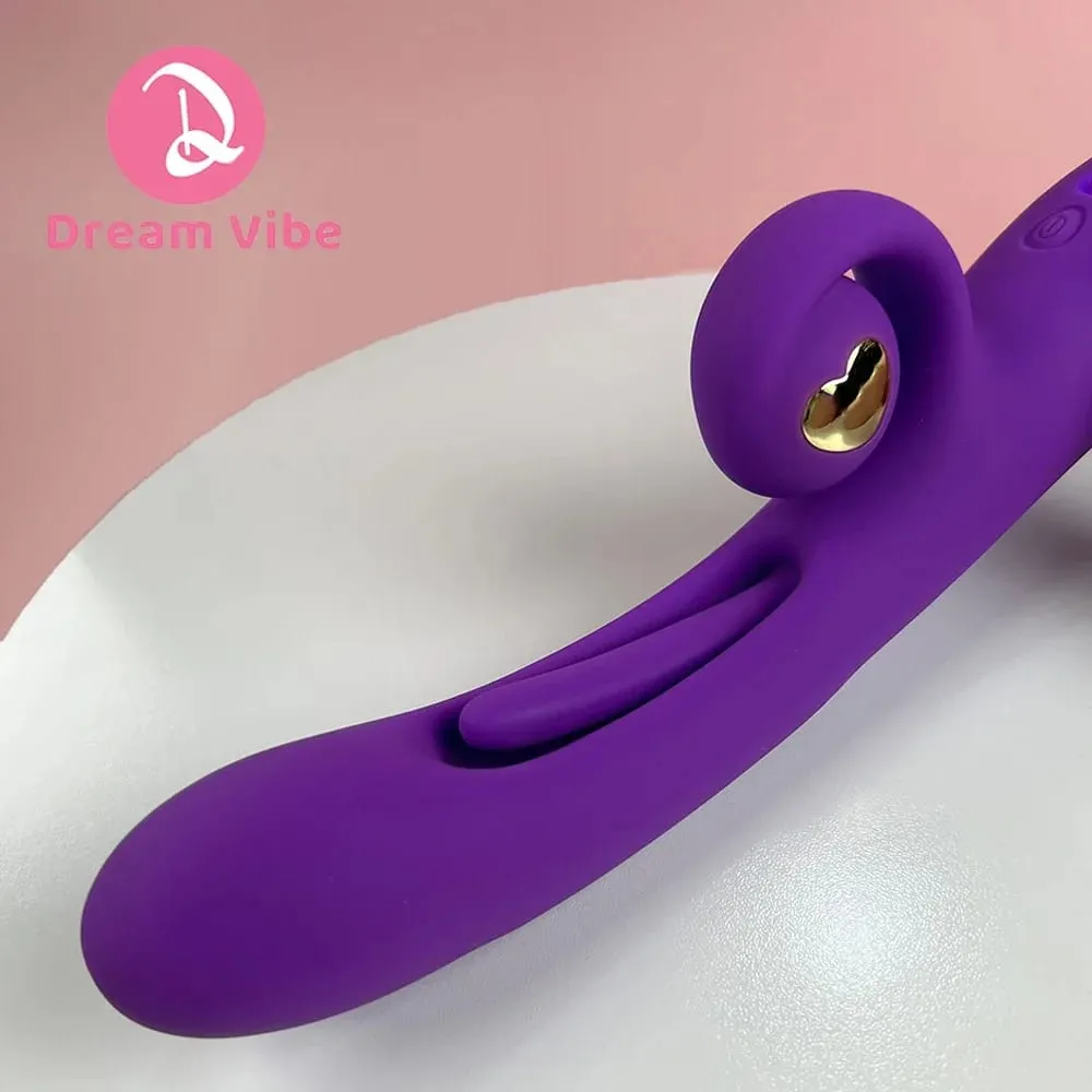 3 in 1 Snail Vibrator Flapping Tapping Tongue Flexiable Snail Penetration G Spot at Clitorial Sex Toy para sa Babae Pleasure 18+ Laruan — image 6