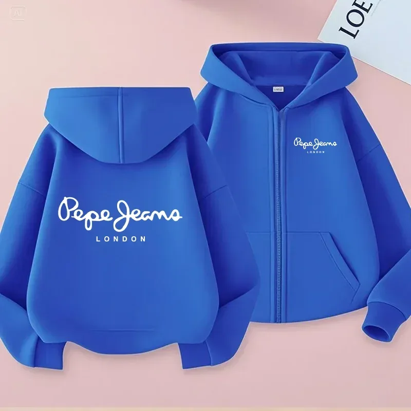 2026 Men's and Women's Cardigans Hooded Zippered Hoodies Sportswear Casual Fashionable Playful Loose Outerwear Clothing — image 7