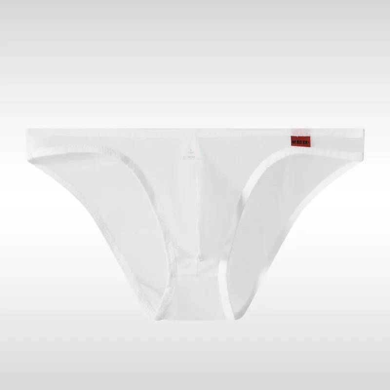 Men's Underwear Ultra-Thin Mesh Transparent Triangular Briefs Sexy Underpanties — image 12