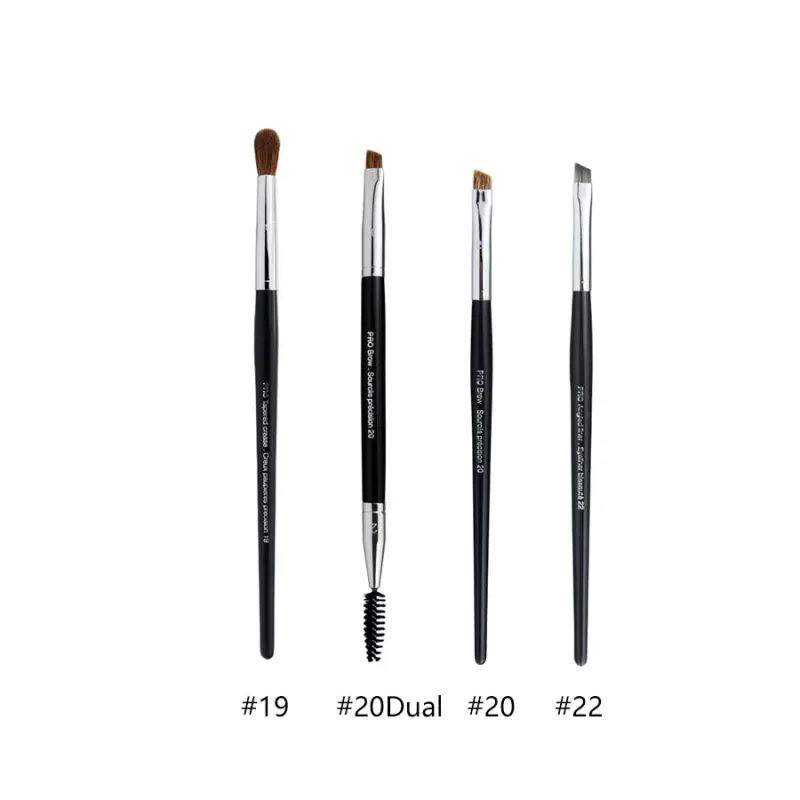 4pcs/set Pro Allover Eye Shadow Makeup Brushes Lip Brow Precision Concealer Blending Domed Crease Smudge Highlight Make Up Brush — image 13