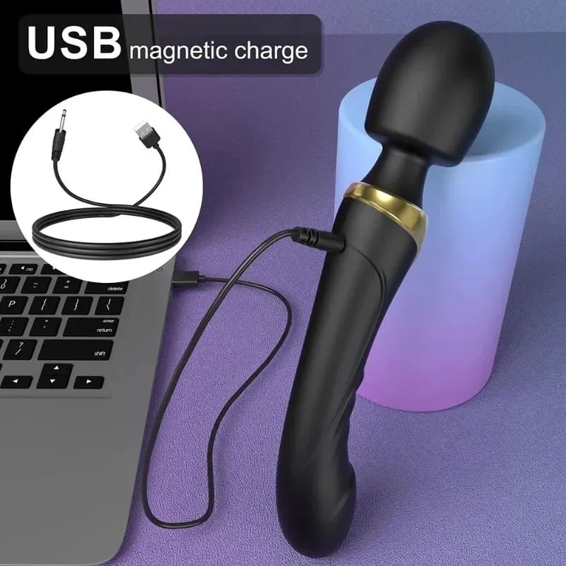 Powerful AV Magic Wand Dildo Vibrator Clitoris Stimulator Vagina Massager G Spot Masturbator Adult Sex Toys for Women — image 5