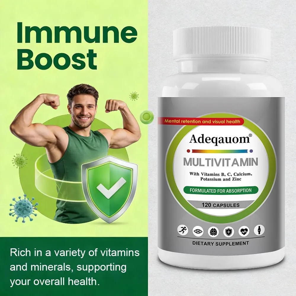 Comprehensive Multivitamin To Enhance Daily Nutrition Improve Immunity and Energy Support Heart Hair Skin and Nail Health Levels — image 6