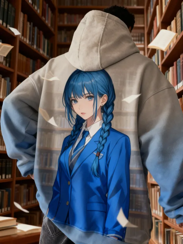 2026 quente anime menina volta padrão moletom casual manga longa com capuz pulôver impressão 3d topo moda oversized hoodies masculinos — image 9