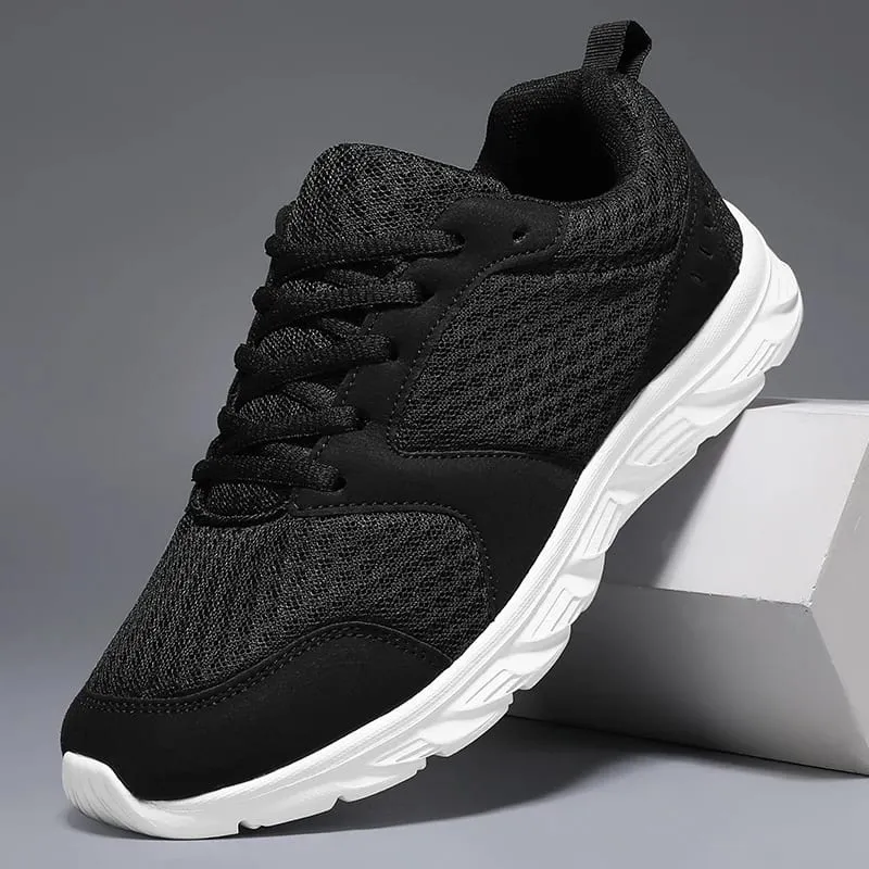 Men Sports Running Shoes Casual Marathon Breathable Lightweight Women's Comfortable Athletic Nonskid Walking Sneakers Outdoors — image 4