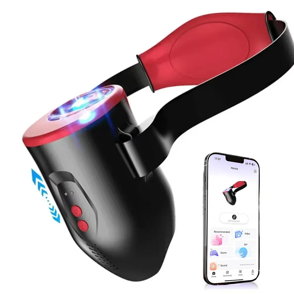 Sex Toys for Men Automatic Male Masturbators Cup with APP Control Wearable Telescopic Vibrating Penis Thrusting Massage — image 1