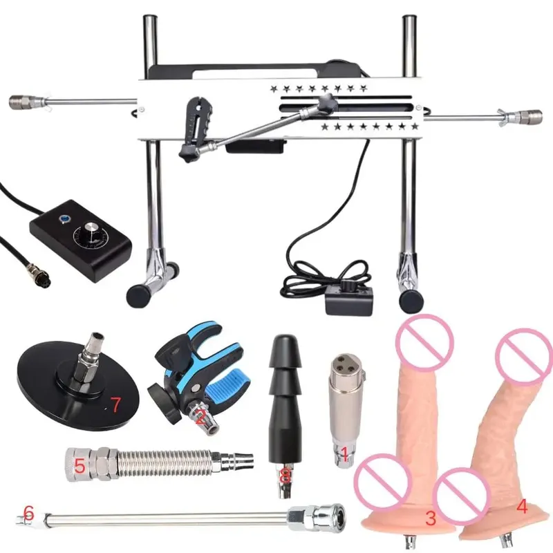 Rough Beast APP Control Makapangyarihang Sex Machine para sa Babae at Lalaki Masturbesyon Love Machine na may Dildo Toy Shop Penetration Sextoys — image 26