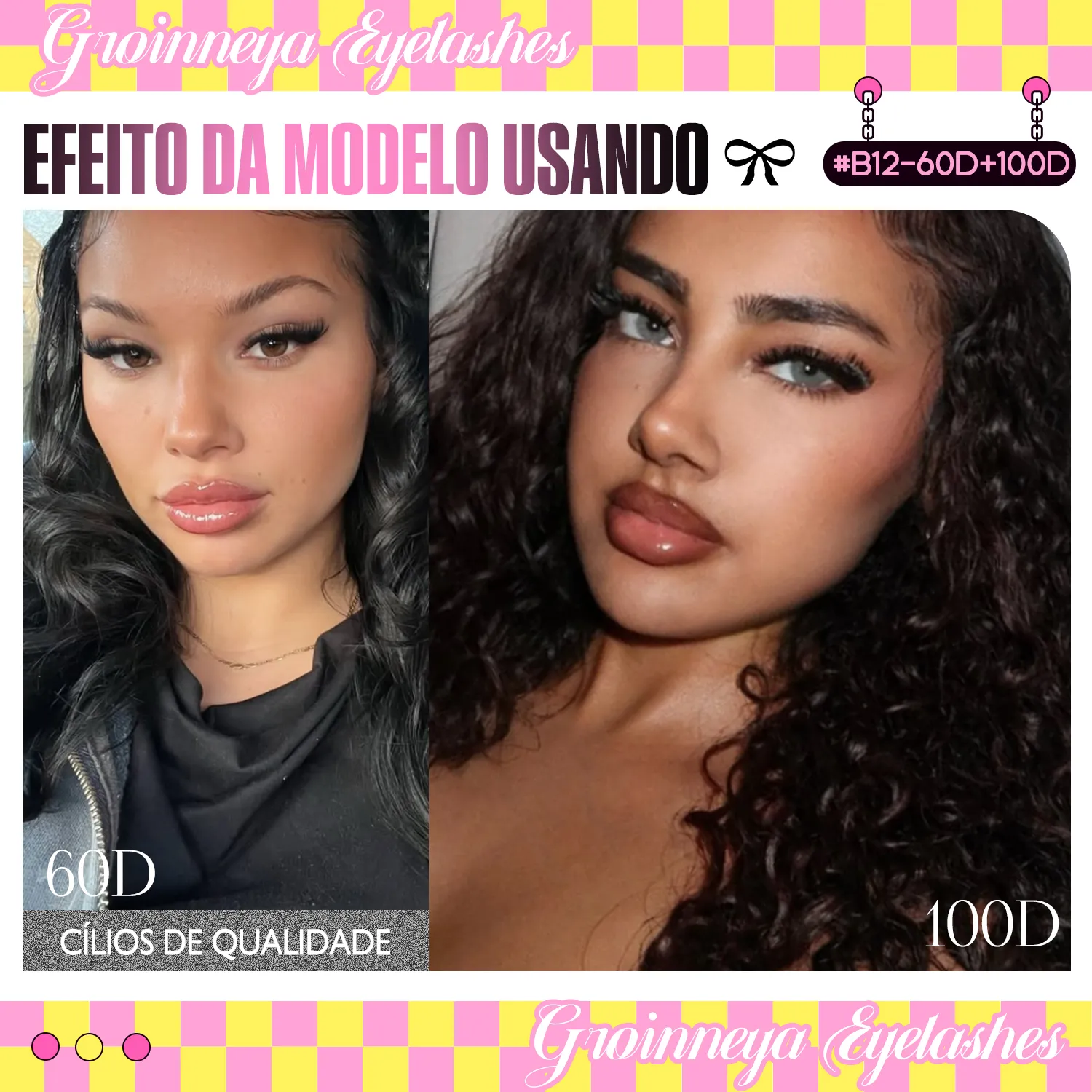 Lash Clusters 540pcs 60D+100D Eyelashes Extensions 2style Mixed Lash Book Fluffy Cat Eye Eyelashes False Lashes Makeup — image 5