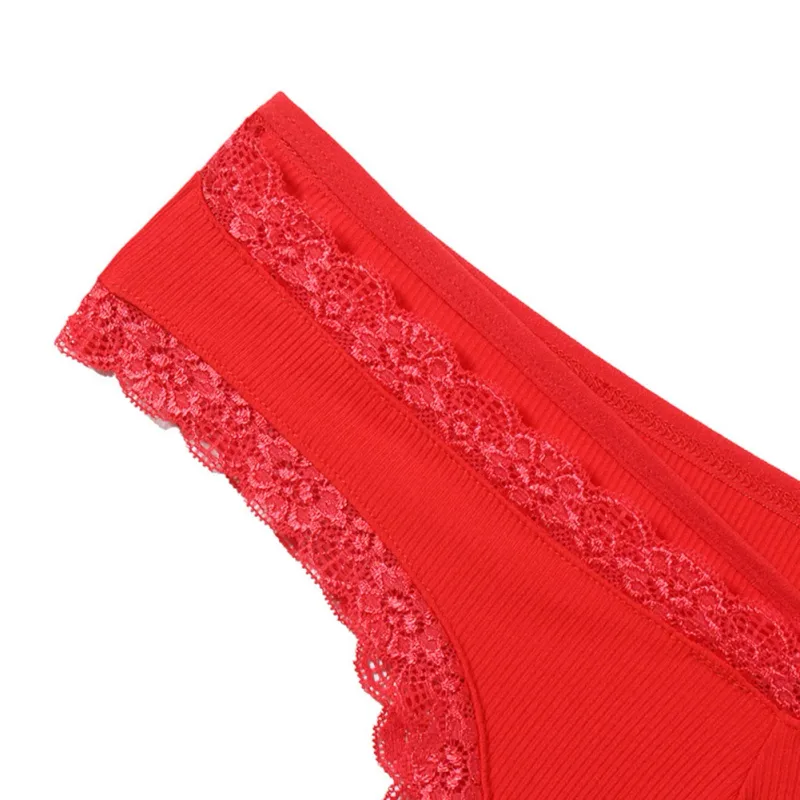 Herr Spetskant Sissy Gay Seamless Trosor Underkläder Medel midja Bulge Pouch Underkläder Solid Herrunderkläder med spetskant — image 12