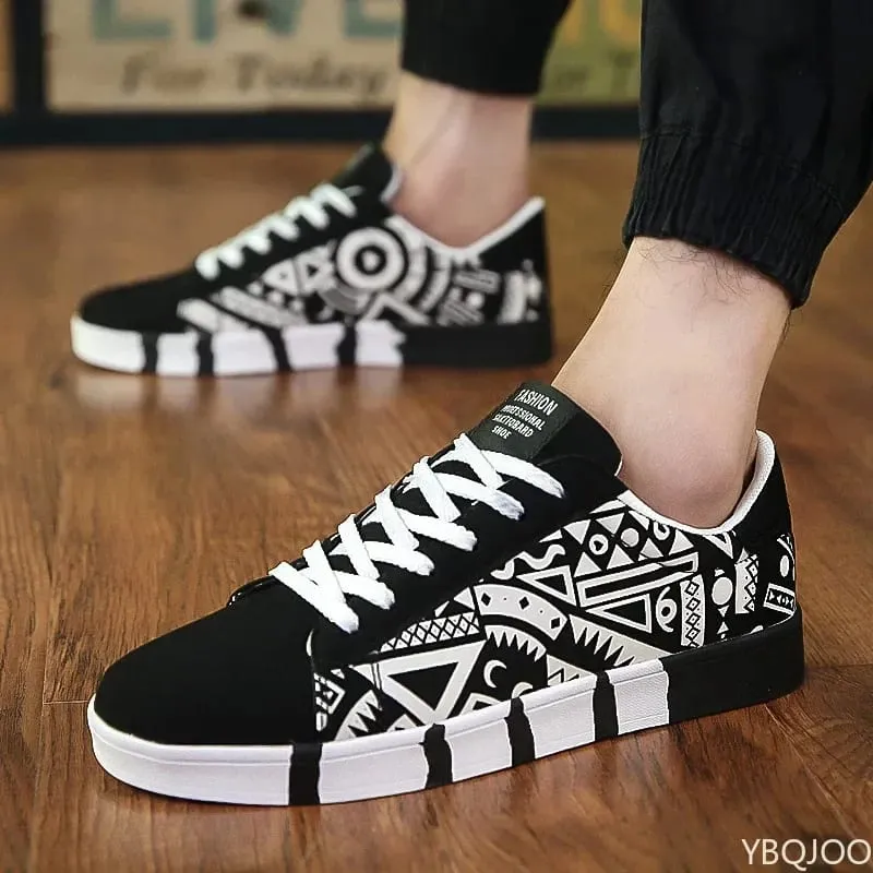 2026 novo tamanho grande outono moda nova casual confortável sapatos masculinos planos nicho tendência versátil sapatos de tabuleiro masculino