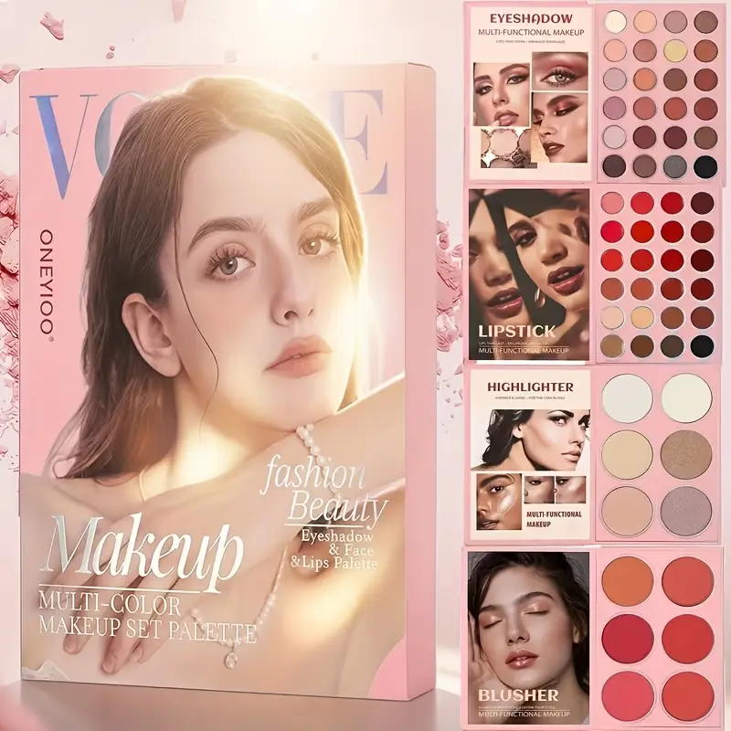 Book Style Eye Shadow Plate Natural Brown Matte Fine Flash Eye Shadow Waterproof Durable and Easy to Use Portable Travel Makeup Gift Suitable for Women's Holiday
