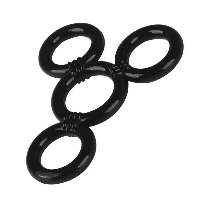 Penis Ring for men Delay Ejaculation Reusable Silicone Semen Cock Ring Penis Enlargement Sexy Slave Stretchy Sex Toys For Men — image 6