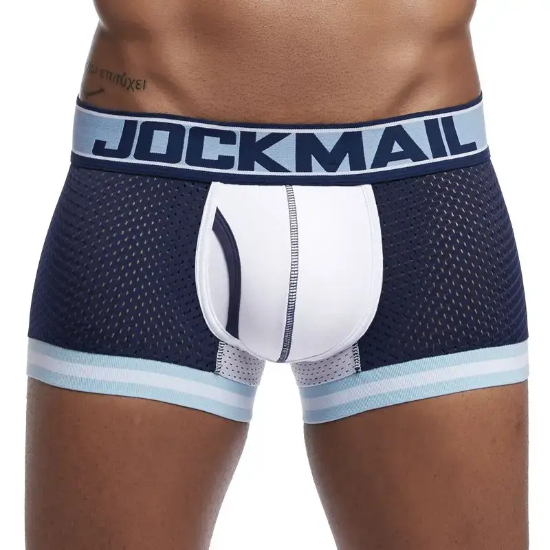 Man Underpants Boxershorts Mesh Nylon Men Boxers Male Breathable Underwear Men’s Panties Boxer Quick Dry Sports Fitness — image 23