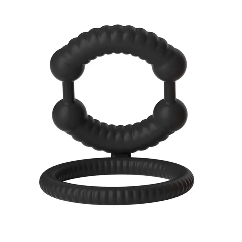 Penis Ring for men Delay Ejaculation Reusable Silicone Semen Cock Ring Penis Enlargement Sexy Slave Stretchy Sex Toys For Men — image 16