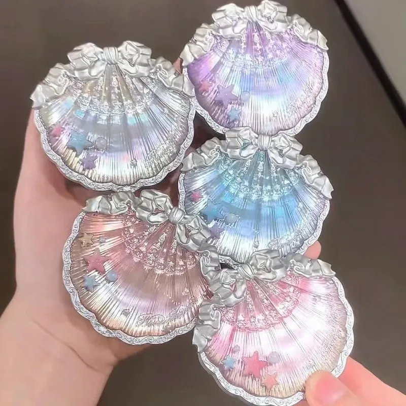 Подарочный набор для макияжа Flowerknows Shell's Jewel, румяна для глаз, глазурь для губ, корректирующая пудра-праймер для женщин, полный комплект