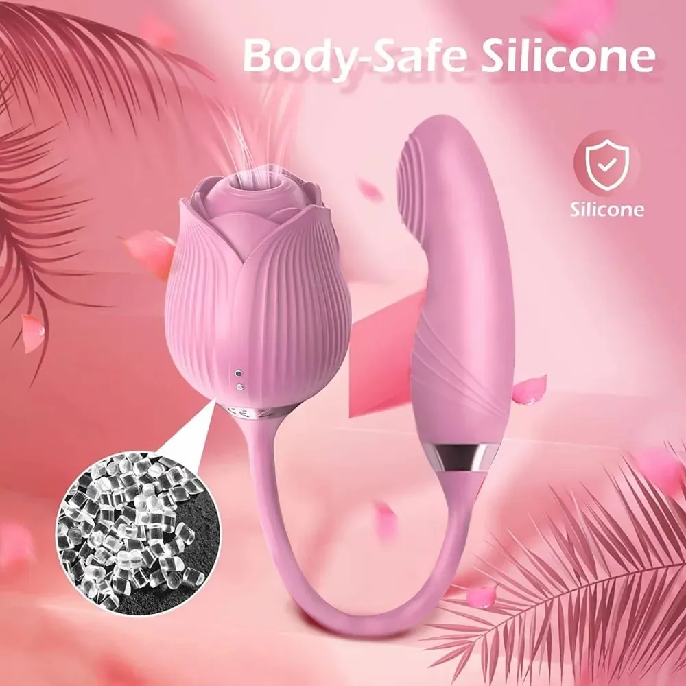 Clitoris Sucker Vibrator for Women Nipple Clit Stimulator Female Masturbator Finger Wiggle G-Spot Vibrator Sex Toy for Women 18+ — image 6
