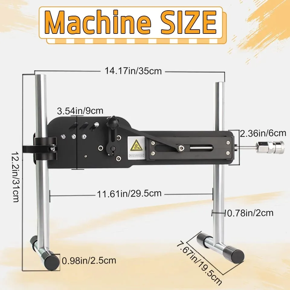 App-Controlled Mute High-Power 70W Dildo Sex Machine na may Vac-u-Lock Dildo Attachment At Pumping Gun Pang-adultong Laruang — image 3