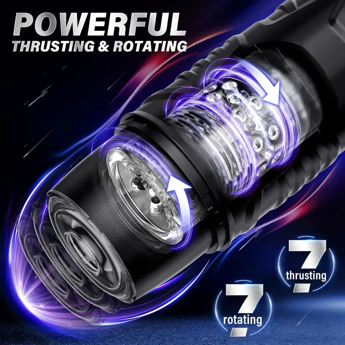 Sex Toys Vagina Masturbation Cup Masturbator Electric Automatic Shaking Sucking Sexy Groans Male Masturbator Pussy Adult Tools — image 2