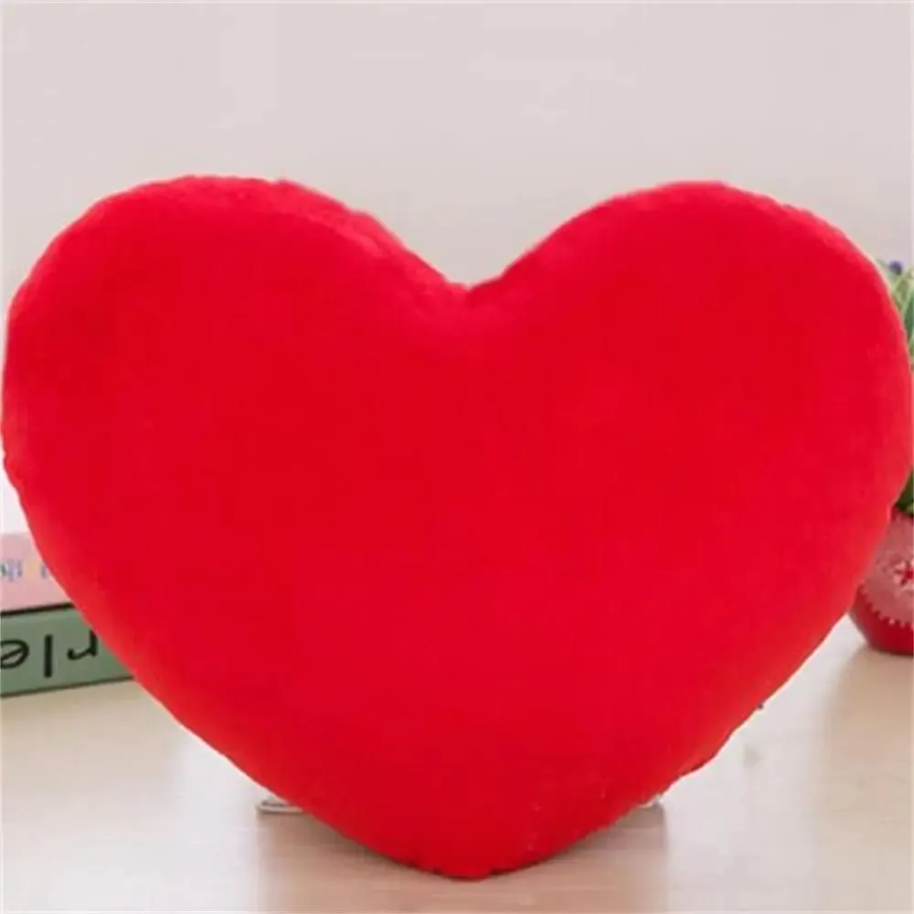 Hot for Birthday Valentines Day Heart Pillow Pillow Heart Shape Soft Pillow