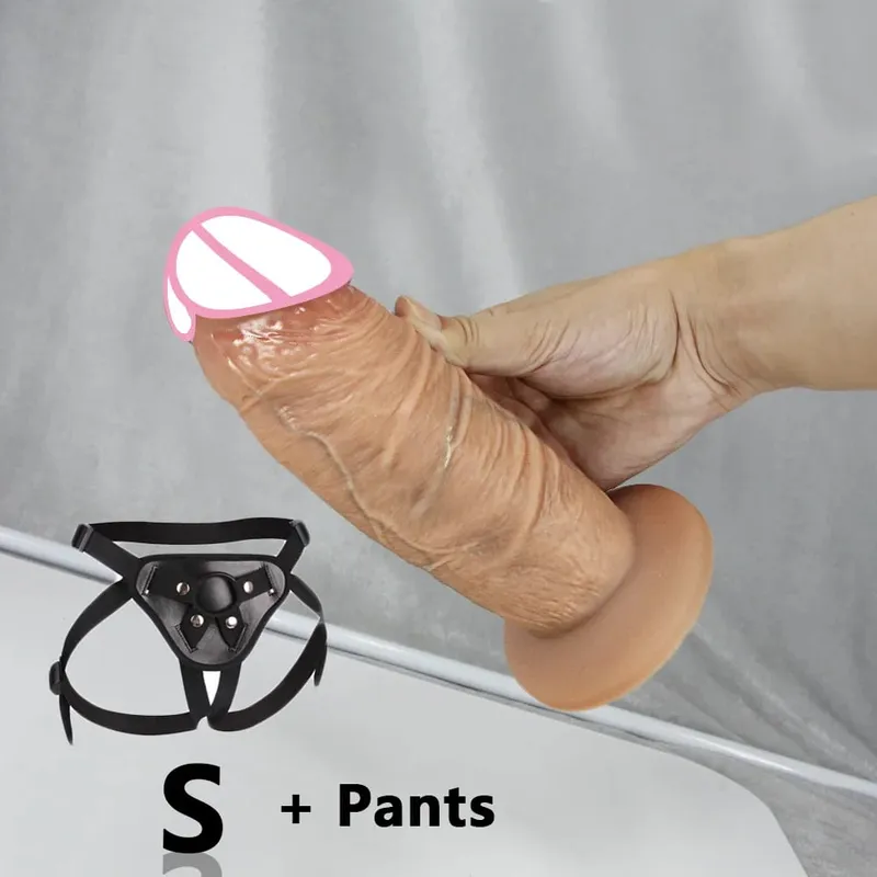 Μακρύ πέος Big Dick Super Realistic Thick Dildos Πρωκτικό Dildo Κολπικό Διαστολέα Παιχνίδι σεξ ενηλίκων Γυναικείο Αυνανισμός Buttplug — image 9