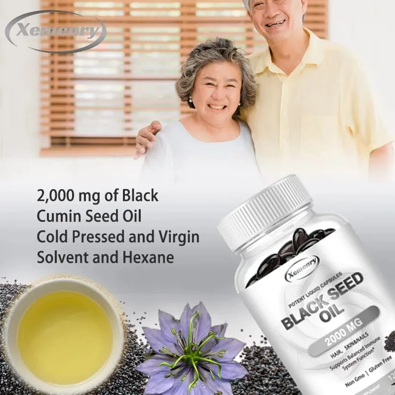 Black Seed Oil - Promotes Overall Health Strengthens The Immune System Relieves Indigestion Antioxidant Properties Non-GMO — image 5